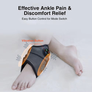 Versátil Aquecimento e Vibração Tornozelo Brace com Ar Pressão Massagem Pain Relief Tornozelo Suporte para Proteção - Product Image 4