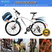 SeeMore-Ensemble de garde-boue universel à couverture complète pour vélo de montagne, garde-boue avant et arrière