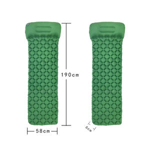 Colchoneta Inflable Compacta Ultraligera para Acampar y Hacer Senderismo, Colchoneta Aislante con Almohada - Product Image 2