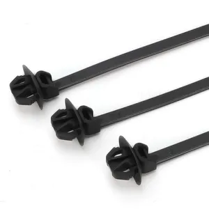 5.5*160mm Revolutionize Fastening: Push Mount Cable Zip Ties With Arrowhead For Oval Holes