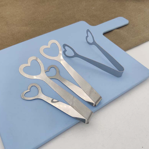 DFT06-6 Accessoires de cuisine, Cadeaux promotionnels personnalisés, Gadgets pour boissons froides, Pinces à glace et à sucre en acier inoxydable - Product Image 3