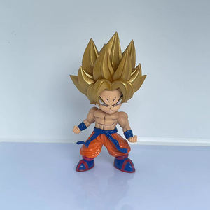 Dos estilos son Goku Cabello blanco y cabello rubio Super Saiyan Postura de pie DBZ modelo Anime Figura de dibujos animados-Personaje - Product Image 6