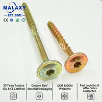 Tornillos para Madera Malaxy 410 de Acero Inoxidable con Cabeza de Arco, Tornillos Autorroscantes para Terraza, Tornillos Estructurales Anticorrosión