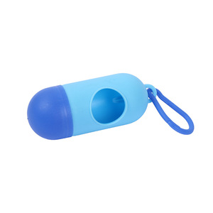 Distributeur de sacs à ordures non toxiques en plastique, étui de transport, porte-distributeur de sacs à excréments pour chiens, accessoires propres pour chiens - Product Image 3