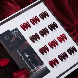 Esmalte de <span class=keywords><strong>Gel</strong></span> de Resina de Alta Pigmentación, de Larga Duración, Color Rojo, 15 ml, 12 Colores, Muestra Gratis, Logotipo Personalizado, Sin Olor, OEM - Product Image 6
