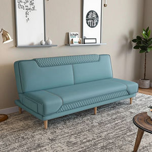 Sofá cama de tela modular convertible multifuncional en forma de L para apartamentos pequeños, diseño moderno, uso en la sala de estar apto para gatos - Product Image 2