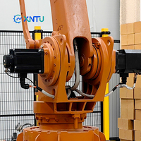 Máquina Paletizadora Robótica de Alta Velocidad con Certificación CE, 4/6 Ejes, con Componentes de Motor y Engranajes, Controlada por PLC para Recoger y Colocar