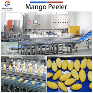 เครื่องปอกเปลือกมะม่วง มะละกอ 8-16 หัว สำหรับอุตสาหกรรม พร้อมสายพานลำเลียงเกรดอาหาร - Product Image 4