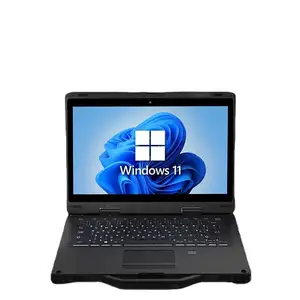 Siêu mỏng 13.3 inch đầy đủ hợp kim Magiê cơ thể hỗ trợ win 10 11 hệ thống ruggedized máy tính xách tay