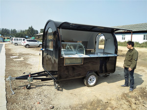 Carrito de Churros y Hot Dogs Vietnamitas con Heladería 2023, Remolque de Crepas Belgas - Product Image 3