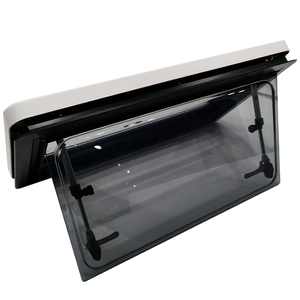 Fenêtre en aluminium MAYGOOD de type classique MG16RW RV avec charnière noire et cadre intérieur monobloc certifiée ECE CE - Product Image 4