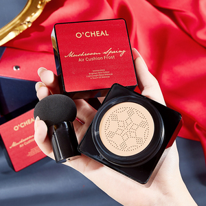 Crème <span class=keywords><strong>BB</strong></span> <span class=keywords><strong>CC</strong></span> Cushion Mushroom Head Puff, crème de fond de teint blanchissante pour le visage, maquillage pour femmes, cosmétiques - Product Image 5