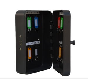 Steel wall mount combination lock key box cabinet for 24 keys
