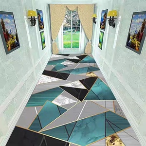 Très grand <span class=keywords><strong>tapis</strong></span> moderne fait à la machine, rétro, en polyester, puzzle, rectangle, pour exercice à domicile, couloir de prière, salon, hôtel - Product Image 4