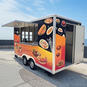12 Ft <b>Electric</b> Tuck With Full Snack Mobile Kitchen Trailer Food Truck - Product Image 6