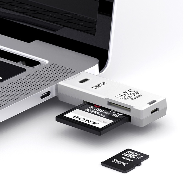 Camera Memory Card Reader USB3.0 High-speed Multi-function All-in-one SD TF Card ABS Computer Laptop