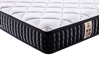 Matelas orthopédique résistant à l'usure, respectueux de la peau, anti-acariens, respirant, silencieux et confortable pour les locations.