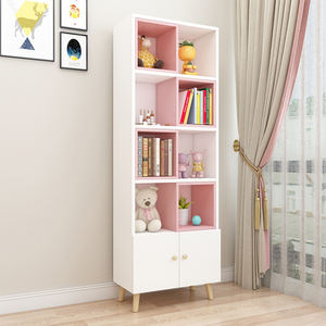 <span class=keywords><strong>Libreria</strong></span> LM KIDS con Scrivania Integrata, Scaffale in Legno Salvaspazio per Collezioni - Product Image 3