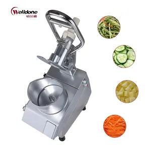 Commercial multifunctional vegetable dicer potatoes carrots onions cutting industrial electric vegetable grater machine