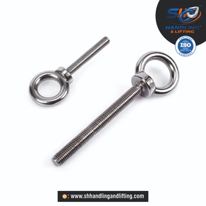 Wholesale <b>Stainless</b> <b>Steel</b> Long <b>Eye</b> <b>Bolt</b> Heavy Duty SS304 SS316 Extended Threaded Shank <b>Eye</b> <b>Bolt</b> Fastener for Marine Hardware - Product Image 2