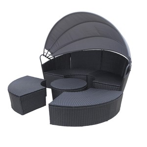 Chaise longue <span class=keywords><strong>de</strong></span> patio en osier, mobilier <span class=keywords><strong>de</strong></span> piscine, <span class=keywords><strong>lit</strong></span> <span class=keywords><strong>de</strong></span> soleil extérieur en <span class=keywords><strong>rotin</strong></span>, transat moderne pour jardin avec coussins, <span class=keywords><strong>lit</strong></span> <span class=keywords><strong>de</strong></span> <span class=keywords><strong>jour</strong></span> - Product Image 3