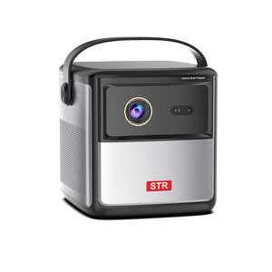 Projecteur vidéo intelligent Android 11 natif 1080P 4K Laser pour le camping en plein air, cinéma, <span class=keywords><strong>IPTV</strong></span>, lecteur vidéo, mini projecteur 4k pour téléphone - Product Image 2