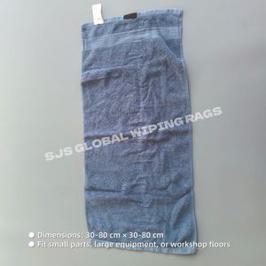 Paños de limpieza de algodón de colores de secado rápido, paños de limpieza de algodón 100% resistentes y de colores para limpieza. - Product Image 3