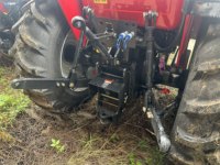Tracteur agricole à roues 4x4 de 80 CV avec boîte de vitesses à 12 rapports et auvent multifonctionnel pour travaux sur rizières sèches