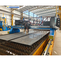 Machine de découpe industrielle cnc à grand portique plasma à flamme multifonction pour l'acier