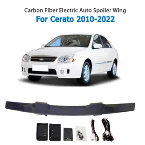 起亚Cerato 2010-2022最新的碳纤维电子汽车尾翼扰流板自动汽车后扰流板