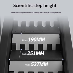Machine à grimper les escaliers à vitesse réglable pour brûler les graisses, équipement de <span class=keywords><strong>cardio</strong></span> pour la salle de sport - Product Image 2