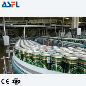 Fully Automatic Carbonated Drinks/Beer/Juice Filling Capping Aluminum Canning Machine