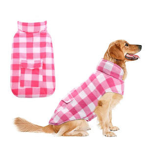 معطف شتوي فاخر للكلاب من تانبوبو، تصميم كلاسيكي عصري بنمط مربعات، مصنوع من مزيج القطن، مبطن بالصوف، صديق للبيئة، ناعم وسميك ومقاوم للرياح والبرد - Product Image 6