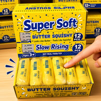 Jouet Squishy Rempli de Farine aux Formes Variées, à Remontée Lente, Anti-Stress, à Presser, pour Enfants et Adultes, Style 2