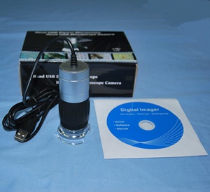 Microscopio portátil USB de aumento 40x-240x con software Microscopio <span class=keywords><strong>digital</strong></span> de iluminación 8 LED para uso educativo - Product Image 6