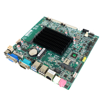 Limyee komputer industri OEM Mini Motherboard Intel J4105/J4125/N4000 Onboard CPU tunggal saluran grafis terintegrasi tiga