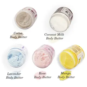 Coca Butter Body Cream Vitamine C Body Crème Organische Kokosnoot Hydratatie Hydratatie Lichaam Crèmes Boter Gift Sets