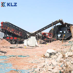 Mobiler flexibler Reifen Grob sand Goldmine ausrüstung Tragbarer Steinbrecher - Product Image 4