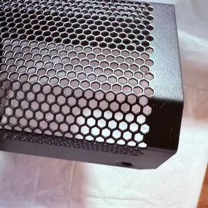 Kim loại lưới loa nướng Bìa lưới trang trí lưới tản nhiệt cán nguội tấm lỗ tròn đục lỗ kim loại OEM mô hình 001 - Product Image 3