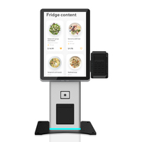 Terminal de point de vente tactile 21,5'' en stock usine, mini borne de paiement, caisse enregistreuse avec lecteur de codes-barres, prise en charge SDK, multi-OS