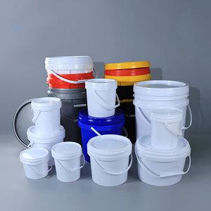 Mini nhỏ trong suốt cấp thực phẩm <span class=keywords><strong>PP</strong></span> nhựa Xô Nhựa thực phẩm Thùng với nắp - Product Image 2