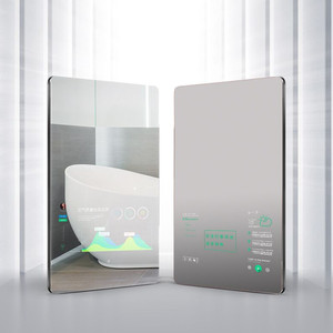 <span class=keywords><strong>42</strong></span> Inch Hd Led Tv Màn Hình Glass Oval 2-Way Glass Led TREO TƯỜNG Ma Thuật Gương Tv Với Led Chiếu Sáng - Product Image 2