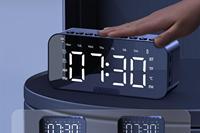 Jam Alarm Speaker Bluetooth Pintar yang Dapat Diisi Ulang untuk Pelajar Multifungsi Ultra-Keras untuk Rumah dan Asrama dengan Slot Kartu