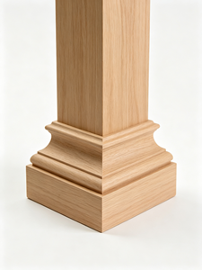 EFS EFS-4091P Poste de Escalera de Madera Maciza de 6 1/4 pulg. x 55 1/2 pulg. Pieza Tradicional para Escaleras Domésticas, Construcción Duradera - Product Image 4