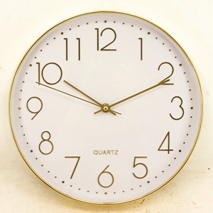 12 Inch Hot Quartz Sweep Decorative Battery Operated Rose Gold <strong>Wall</strong> Watch <strong>ClocK</strong> for Home Living Room <strong>Bathroom</strong> School - Product Image 6