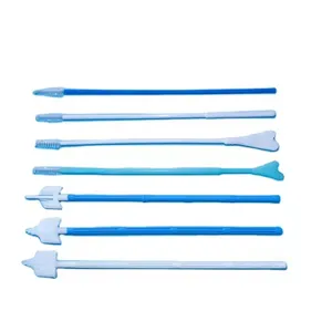 Wegwerp Medische Steriele Plastic Handvat Pap Uitstrijkje Test Hpv Test Gynaecologie Kit Cervicale Borstel