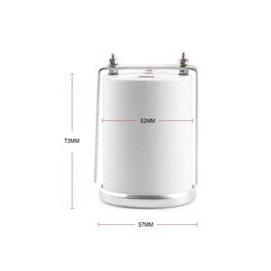 Universeller 2'' 52mm Auto-Drehzahlmesser mit Rauchglas, weißer LED, 0-8000 U/min Anzeige, Messgerät und Zeiger - Product Image 4