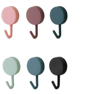 Crochets muraux adhésifs sans perçage pour cuisine et salle de bain, petits crochets décoratifs étanches, lot unique - Product Image 1