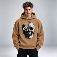 Sweat à capuche pour homme fabriqué en Chine, idéal pour un usage quotidien, disponible pour les programmes de marques personnalisées, pour les grossistes en vêtements et les magasins.