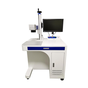 Jinan cnc de la fibra de metal de la máquina de marcado láser 30w para metal/plástico/etiqueta/clave <span class=keywords><strong>cadenas</strong></span>/pluma - Product Image 1